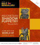 Shadow Puppetry - Bali in Bengaluru